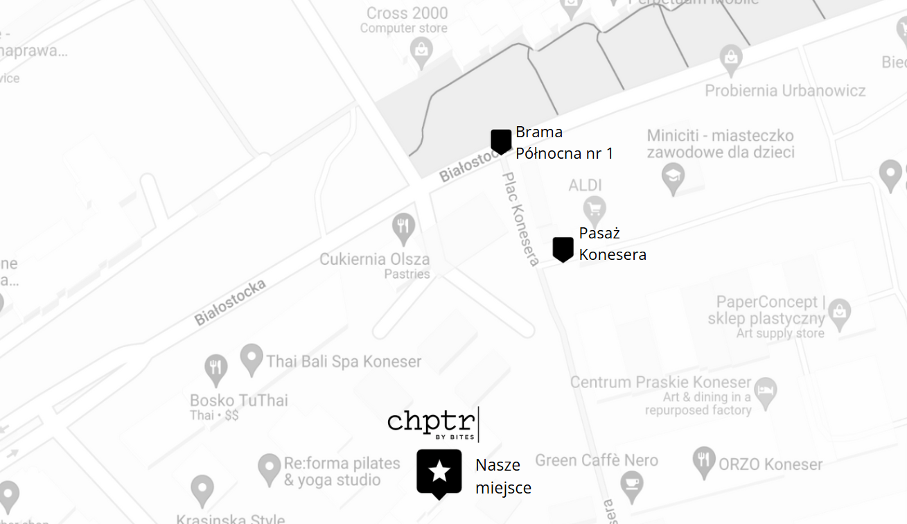 Studio CHPTR location map